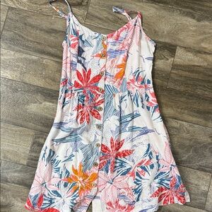 Floral Button-Down Summer Dress